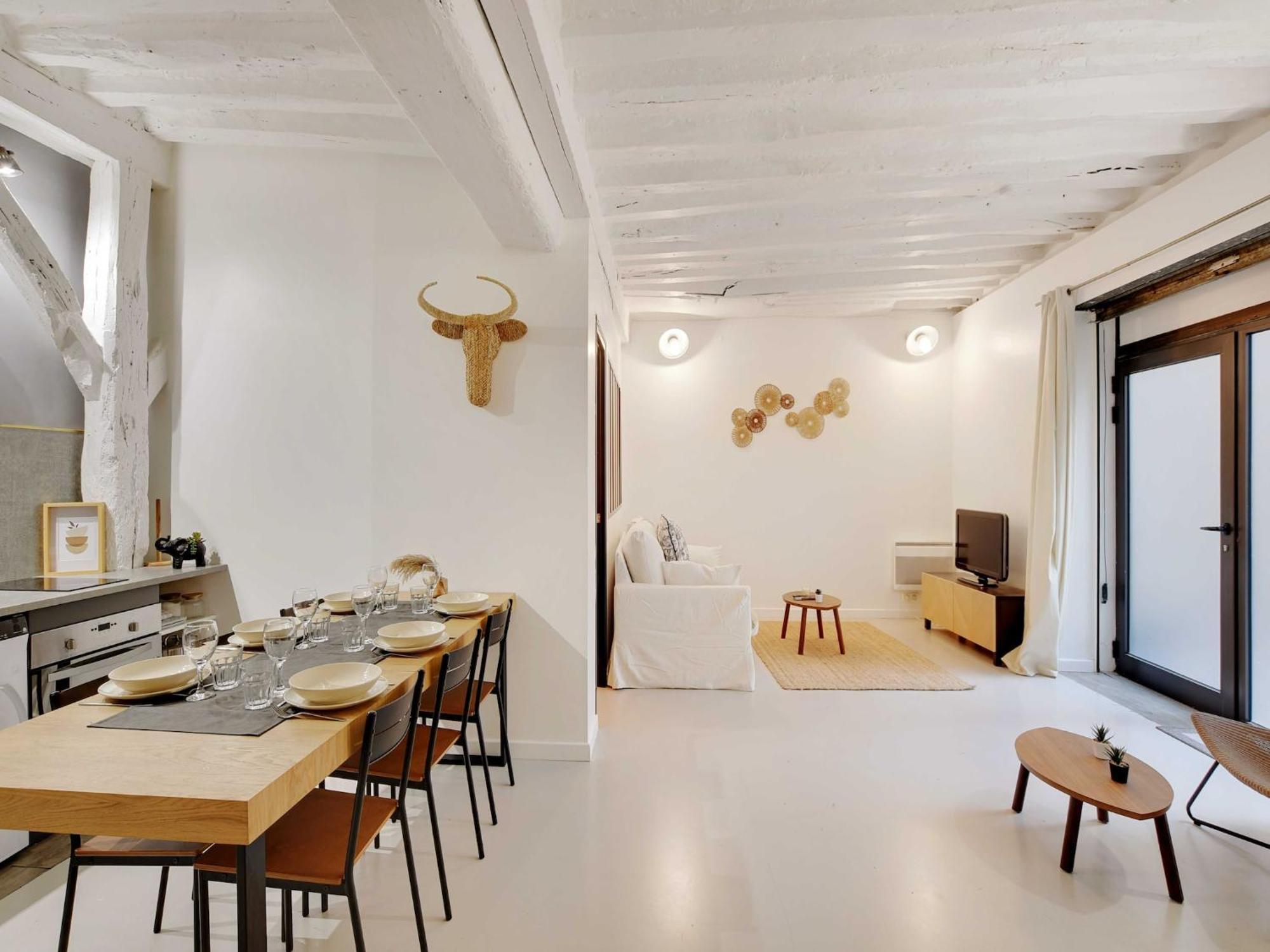 Magnificent -2br-4p- Le Marais Appartamento *